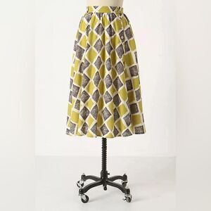 Anthropologie Women's multi Skirt Size 4